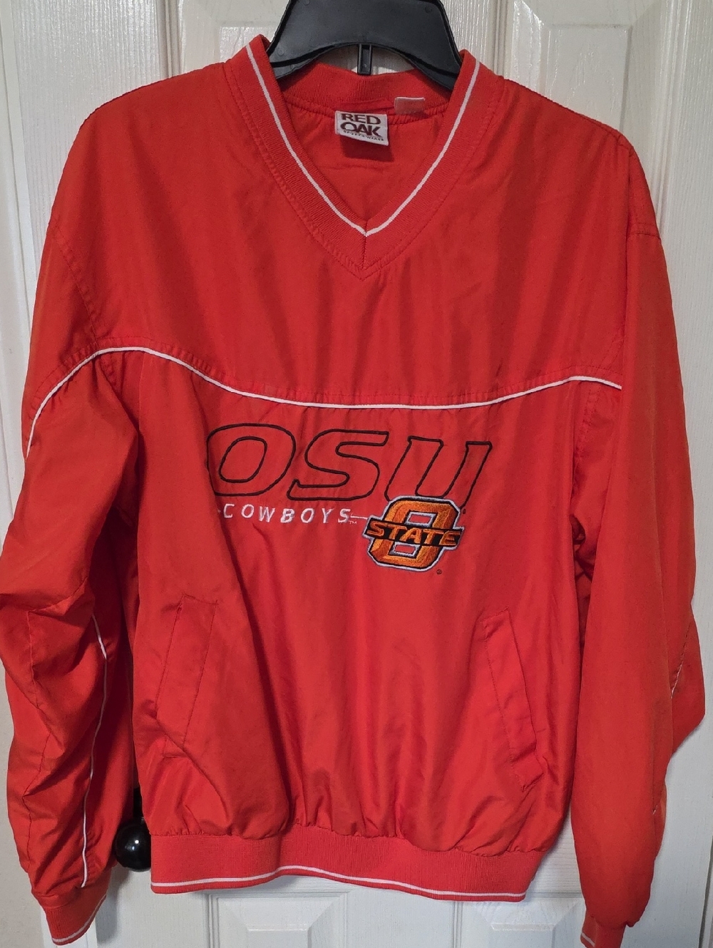 VTG Red Oak Sportswear Oklahoma State Cowboys Wind Breaker Pullover. Small Mens